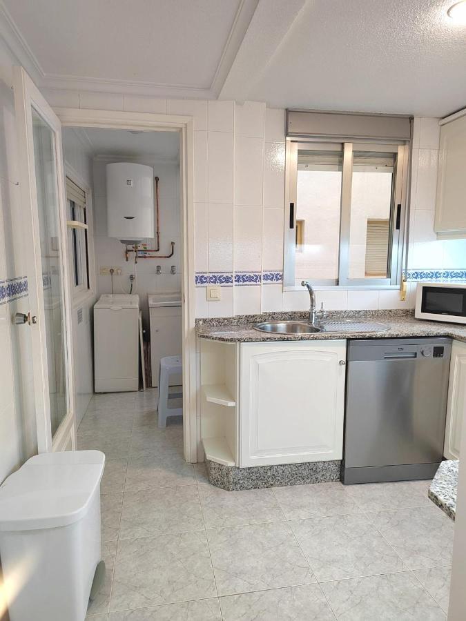 Apartamento Santa Pola Primera Linea De Playa Eksteriør billede